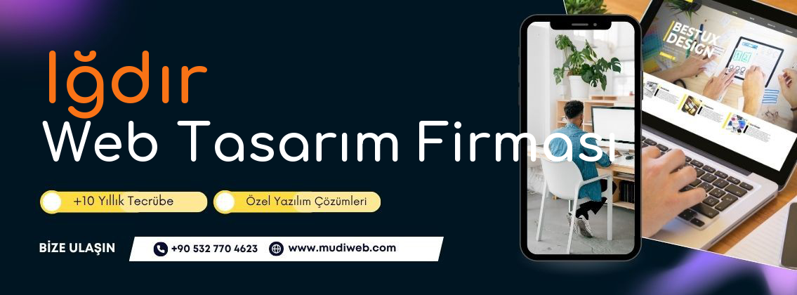 Iğdır Web Tasarım Firması - Iğdır Web Tasarım Ajansı - Profesyonel Web Tasarım Hizmetleri Mudiweb