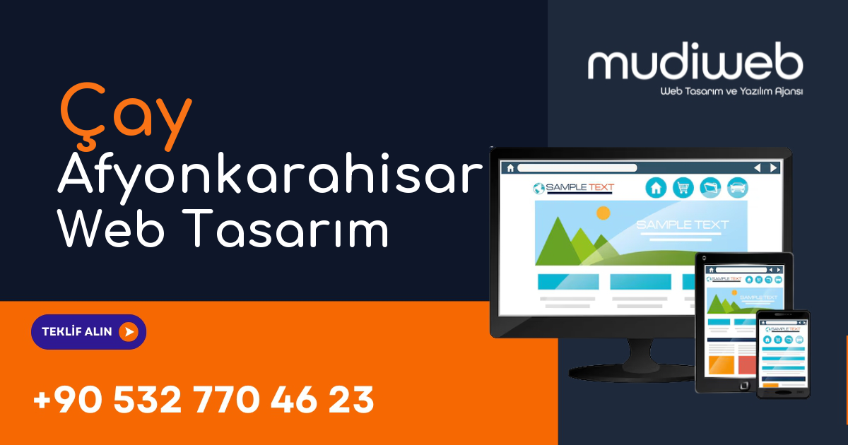 Çay Afyonkarahisar Web Tasarımcı