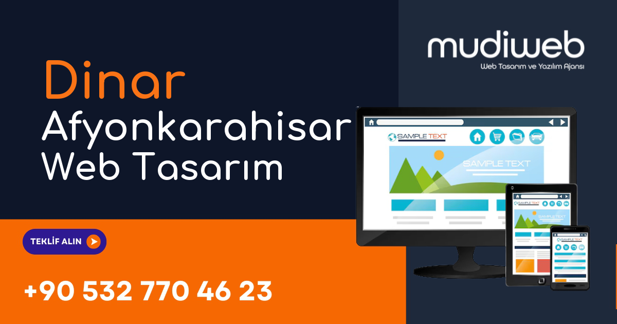 Dinar Afyonkarahisar Web Tasarımcı