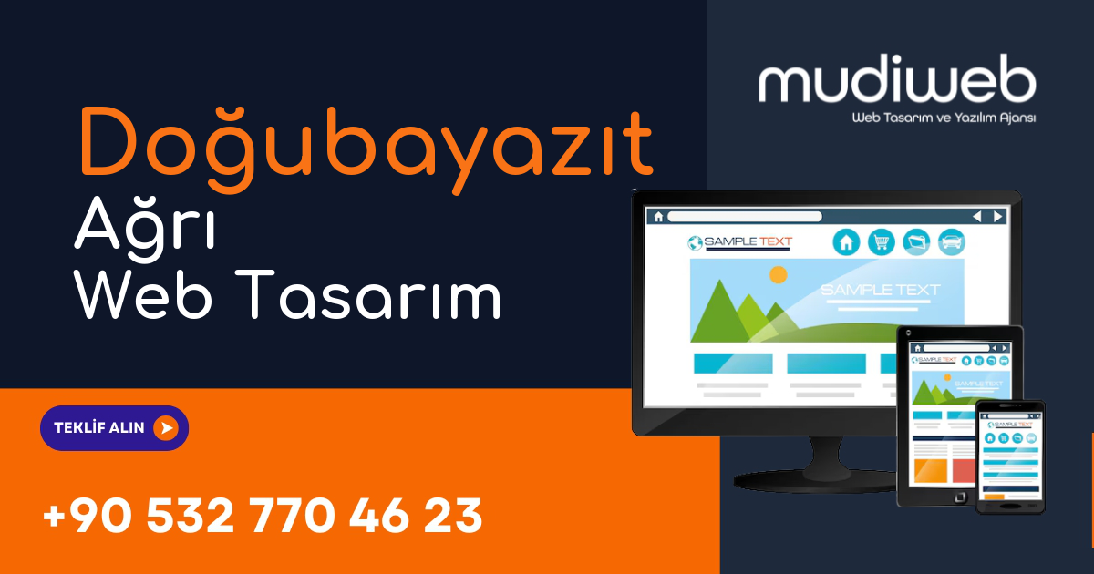 Doğubayazıt Ağrı Web Tasarımcı