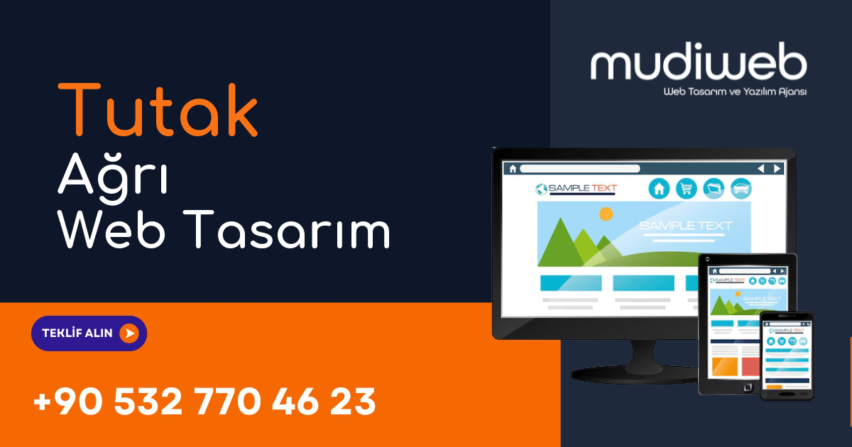 Tutak Ağrı Web Tasarımcı