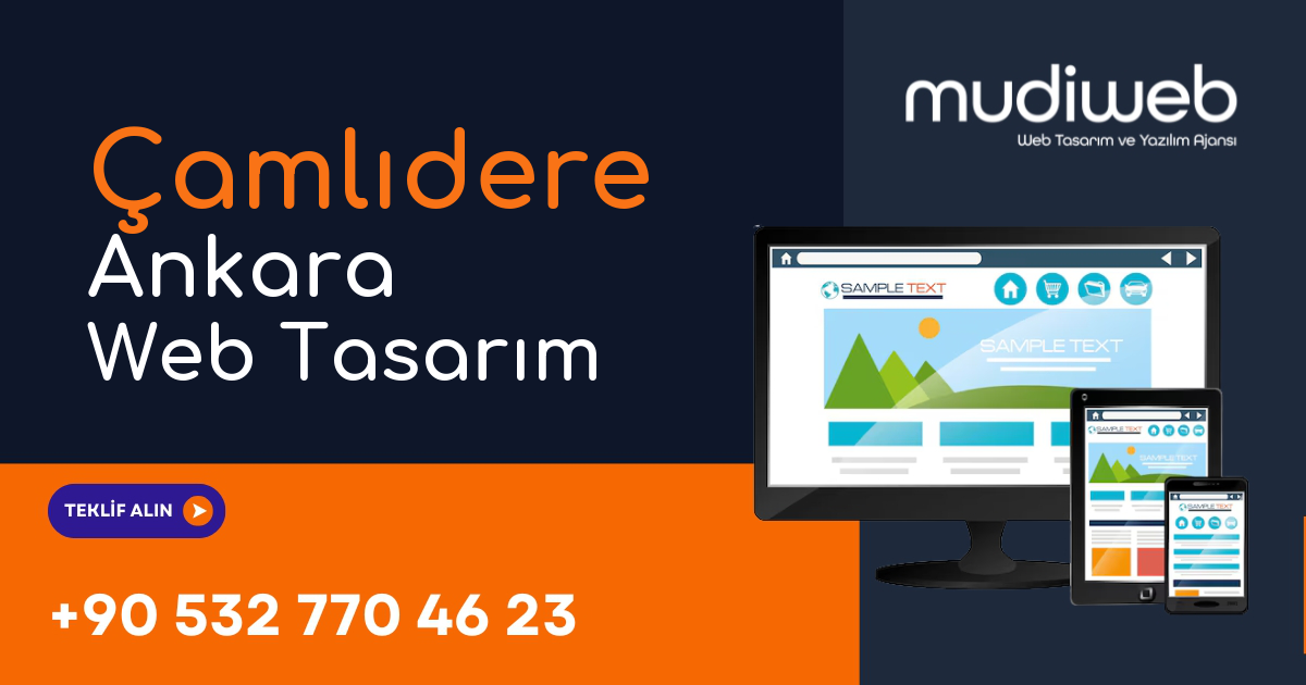 Çamlıdere Ankara Web Tasarımcı