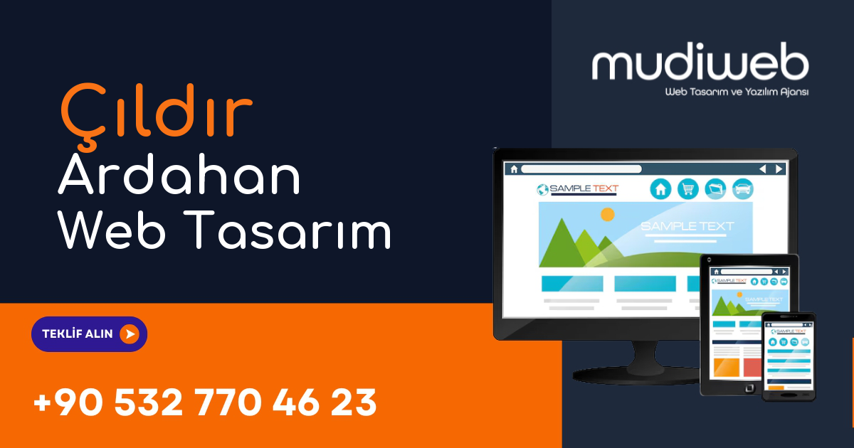 Çıldır Ardahan Web Tasarımcı
