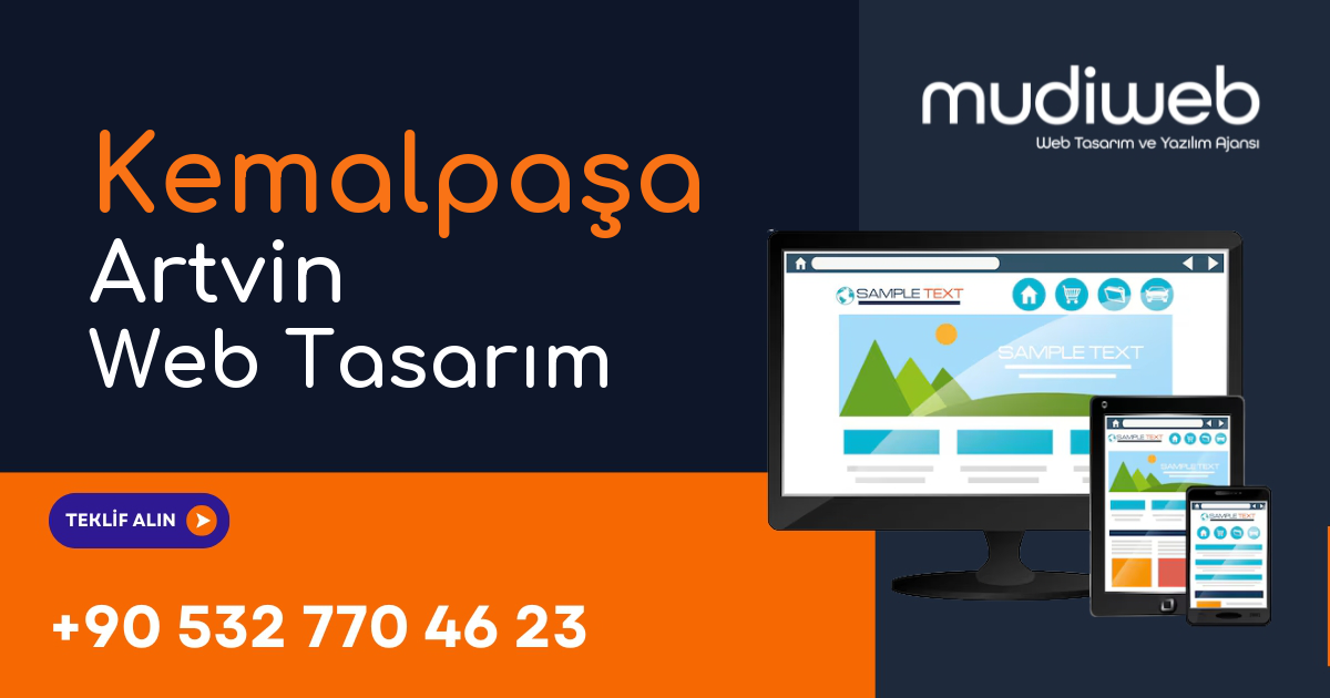 Kemalpaşa Artvin Web Tasarımcı