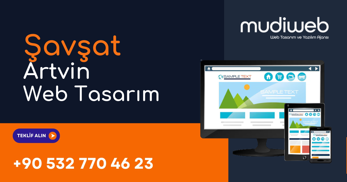 Şavşat Artvin Web Tasarımcı