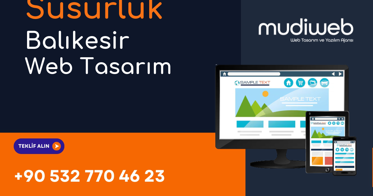 Susurluk Balıkesir Web Tasarımcı